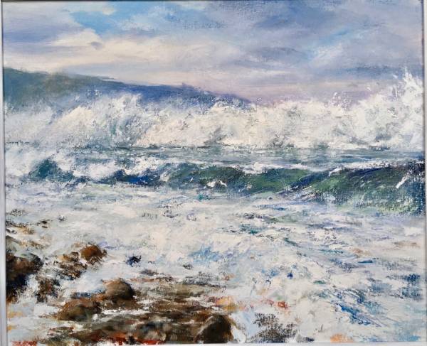 - Oil on Canvas, Painting by David Rust, measuring 48 x 58 cm (H x W) framed at 67 x 77 cm £1200